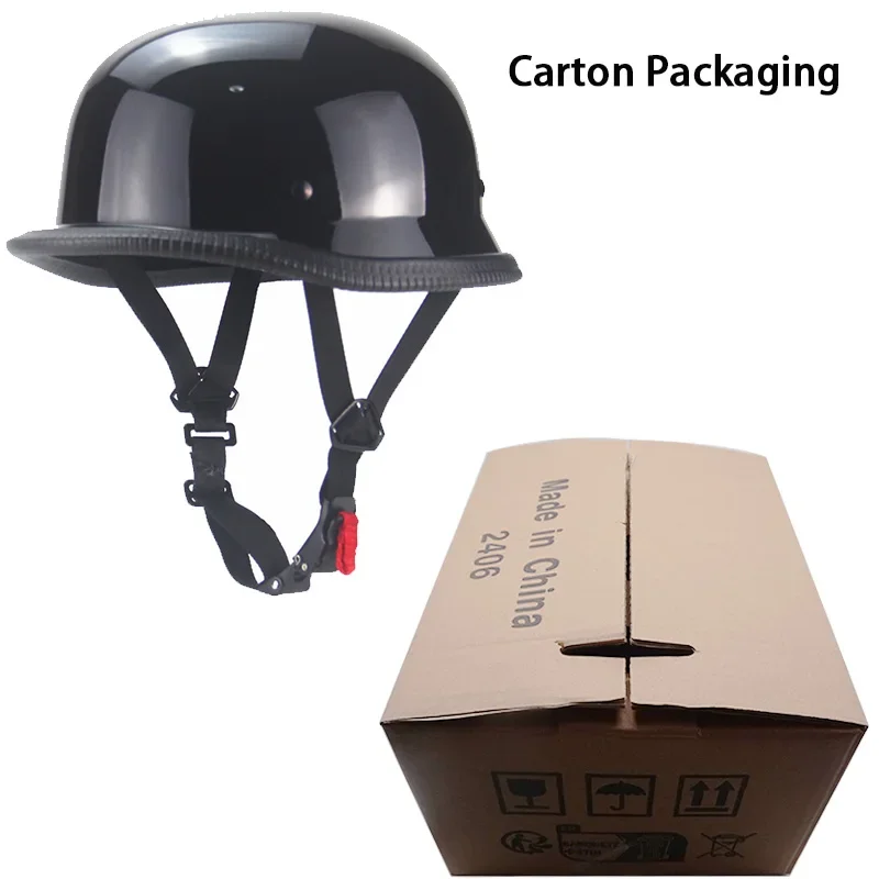 

High quali Vintage Motorcycle Cruiser Helmet Open Face Helmet motorcycle Face Safety helmet retro scooter half helmet