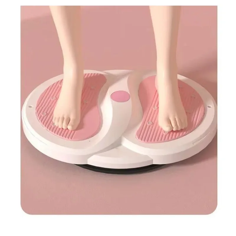 Exercise Large Twist Disc Womens Belly-Contracting Fat-Burning Shaping Machine Rotating Turntable 3D Massage Magnetic Equipment