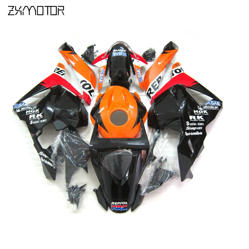 New Injection Motorcycle Fairing kits for Honda CBR600RR F5 2009 2010 2011 2012 orange blackcbr 600 rr f5 09 10 11 12 20