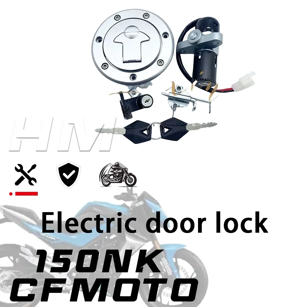

Комплект мотоциклетных замков для CFMOTO 150NK, электрический дверной замок, крышка топливного бака, аксессуары для полного автомобильного замка CF 150 NK nk 150 150nk