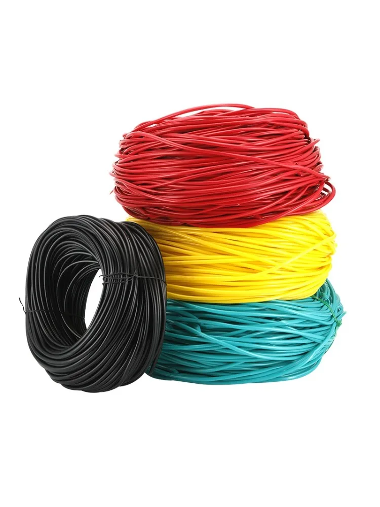 Gaine de TUBE en PVC Flexible, 1M/5M/10M, gaine de câble en PVC, faisceau de câblage, métier à tisser de fil automobile noir, tube en plastique