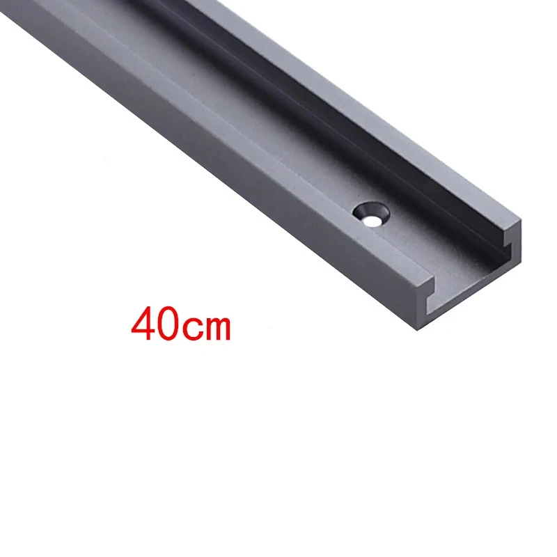 30Type Woodworking Chute Slide Limit Guide T-slot Aluminum Alloy T track For DIY Table Saw Workbench Woodworking Tools