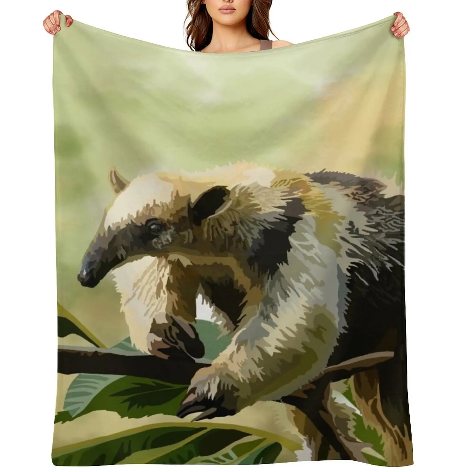 

Tamandua Throw Blanket Camping Thin heavy to sleep Extra Large Throw Blankets