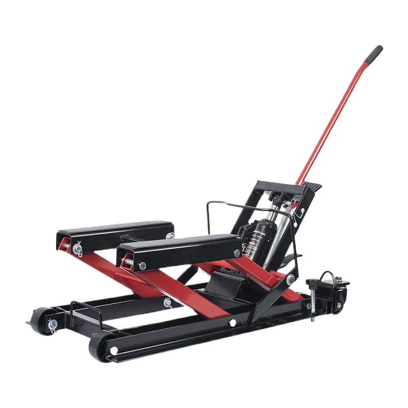 

Тяжелый локомотив ATV Четырехколесный электрический мотоцикл Ручной гидравлический подъемник, домкрат для обслуживания подъемной машины