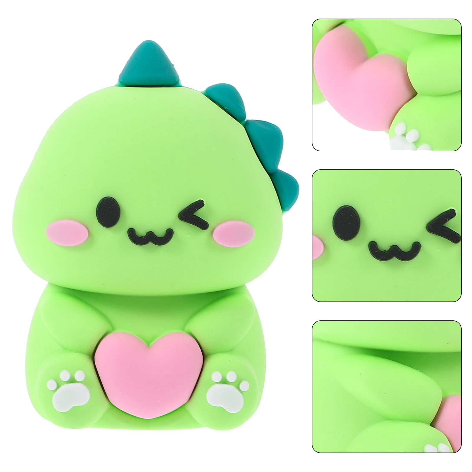 

Cute Cartoon Pencil Dinosaur Manual Decorative For Home Office Small Portable Pencil Sharpener For Girls Birthday Gift