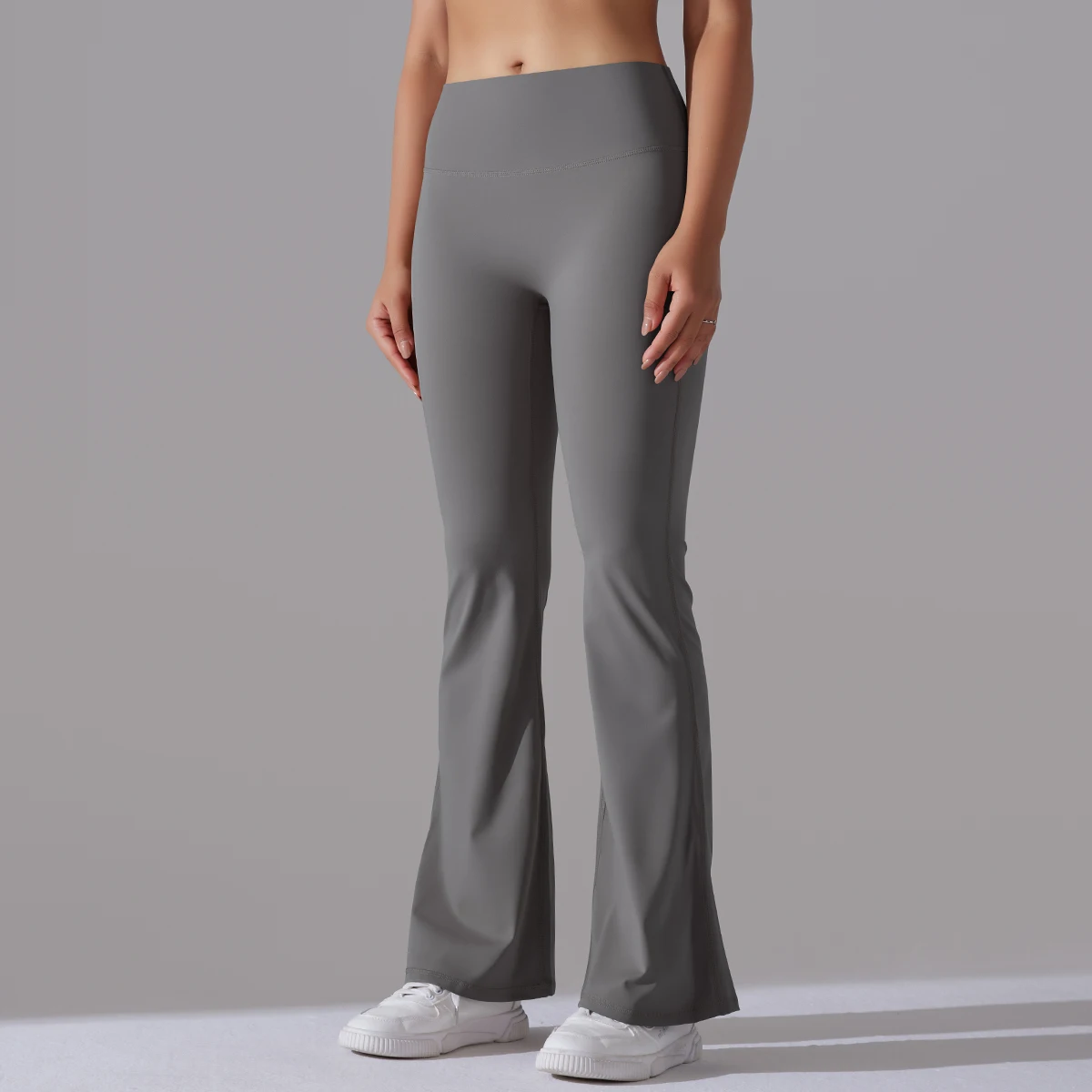 Flare Leggings Yoga Hosen Frauen Schlaghosen Yoga Hosen Hohe Taille Gym Fitness Hosen Stretch Täglichen Tanz Workout Leggings – Detail 17