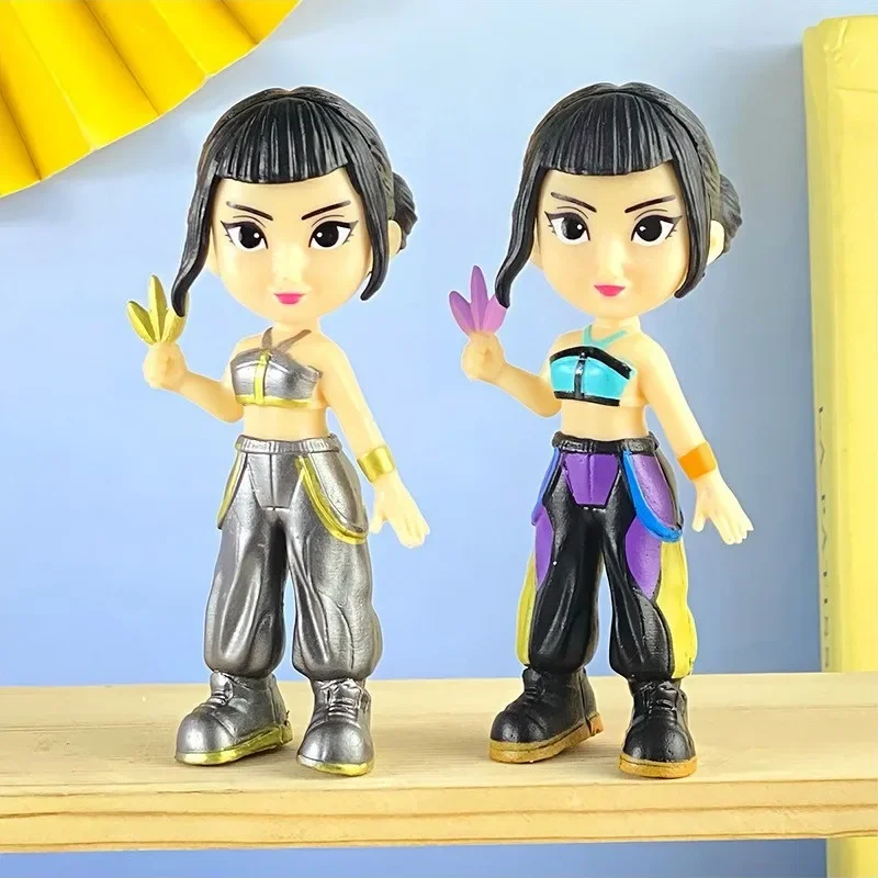 2025 デモンハンターズ KPOP ブラインドボックス アニメ アクションフィギュア おもちゃ ルミ ミラ ゾイ サッシ フィギュア ドール ファンコレクション クリスマスギフト