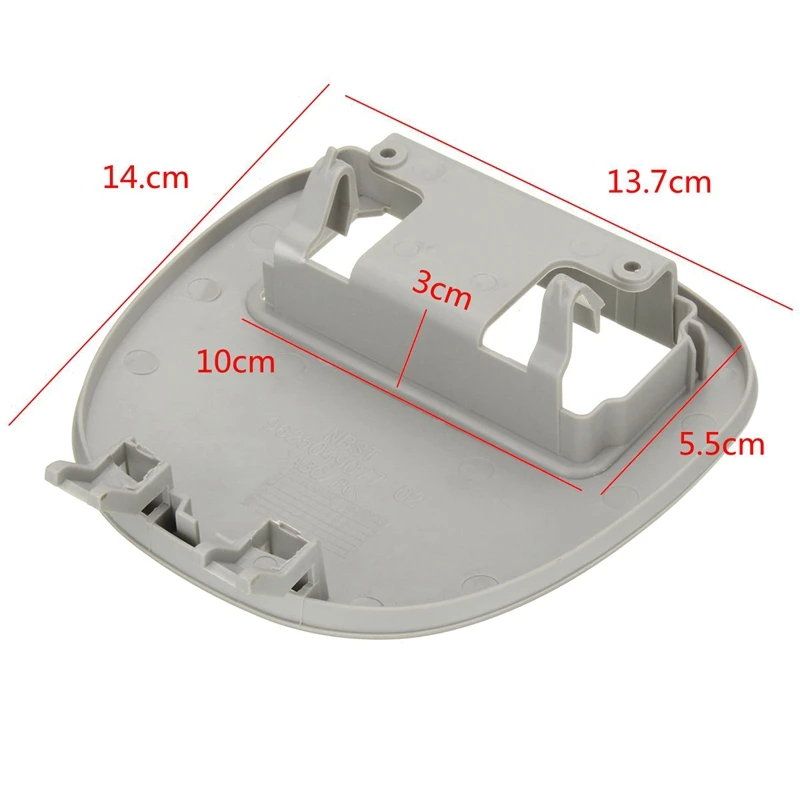 2Pcs/Set Car Interior Roof Light Dome Reading Light Cover For Citroen C1 C2 C3 Peugeot 206 CC 207 6362K9 9625049077