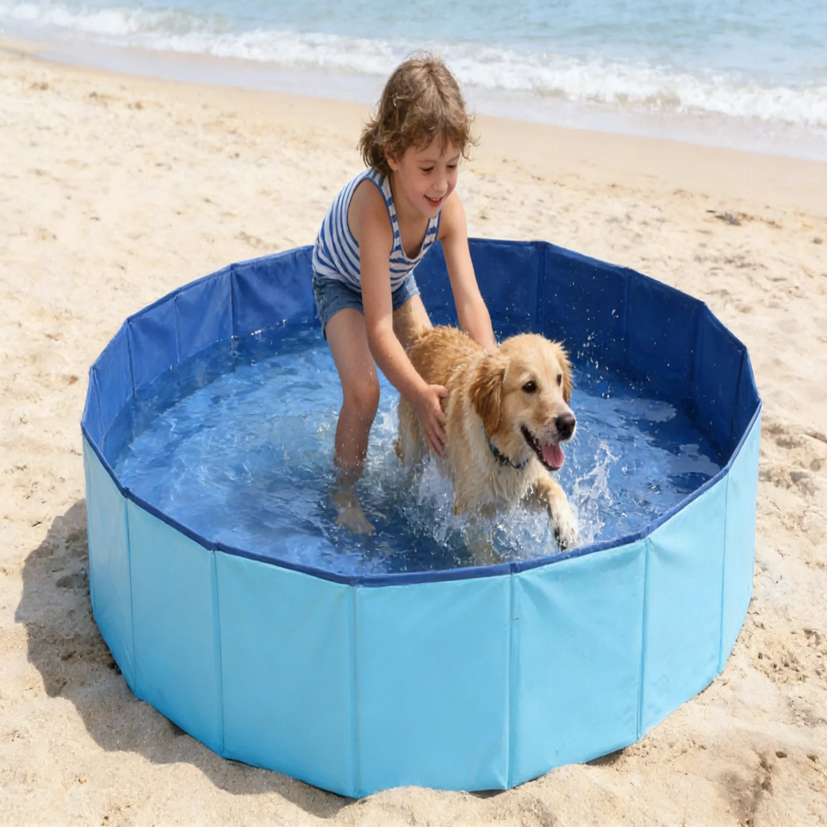 Kit de Aseo para Mascota Plegable Portátil