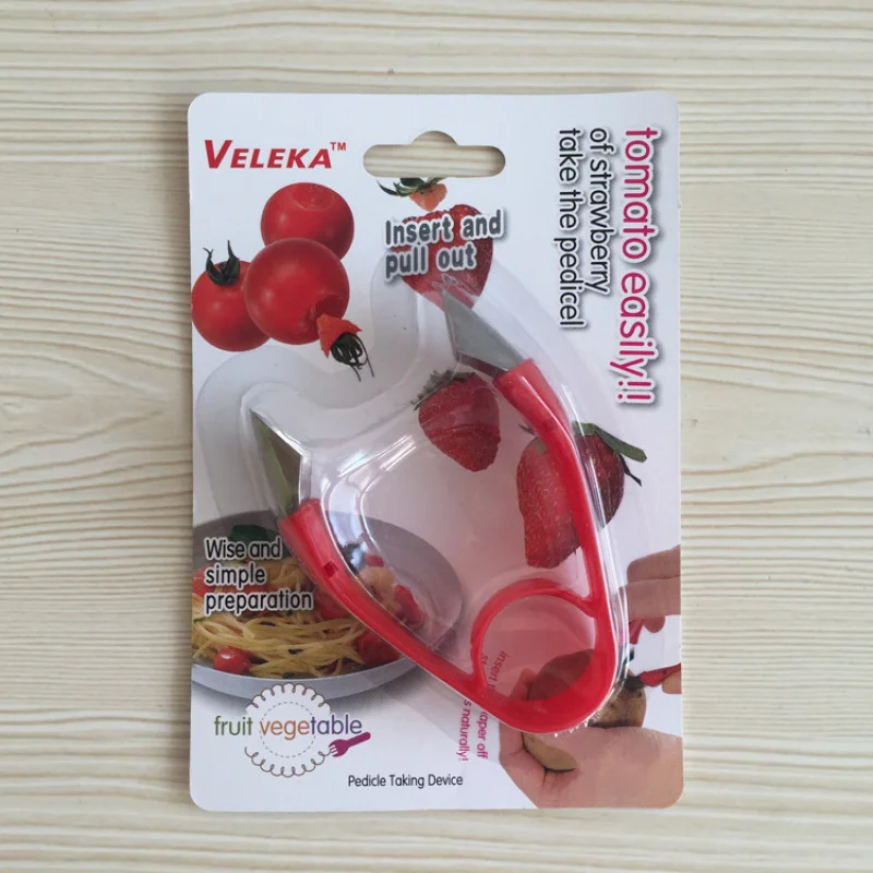 Baking Tools, Salad Processing Tools Children'S DIY Tools - Strawberry Stem Remover, Tomato Stem Remover