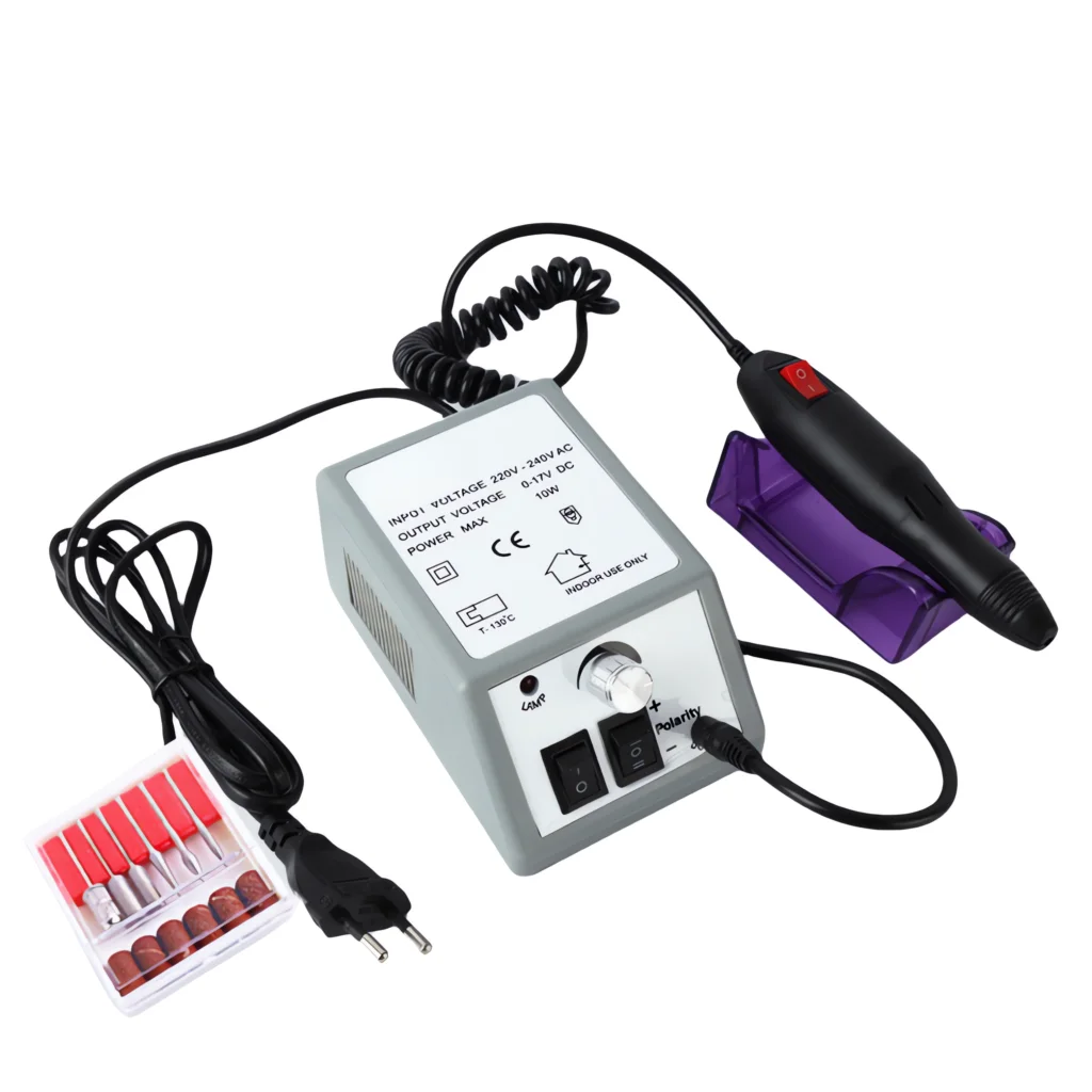 20000 RPM Nail Drill Machine Set Electric with Accessory Nail Drill Bit Nail Tools Kit, Easy to Remove Nail Polish