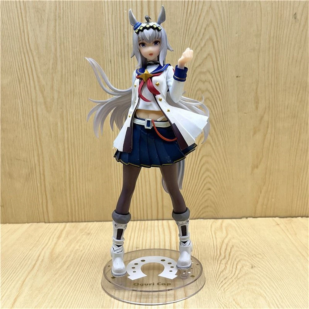 Bandai Pretty Derby Oguri Cap Desktop landscape model The genuine bulk cargo has defects Model Doll Action Figure Birthday Gift
