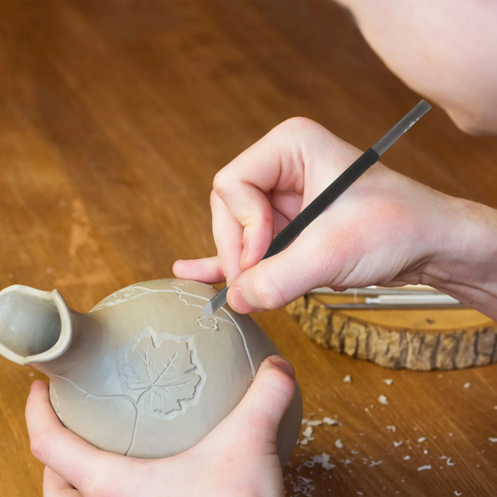 

10pcs Stone Carving Tool Set High Carbon Steel Engraving Knives For Wood Stone Craft Hobbyist Tungsten Steel Carving