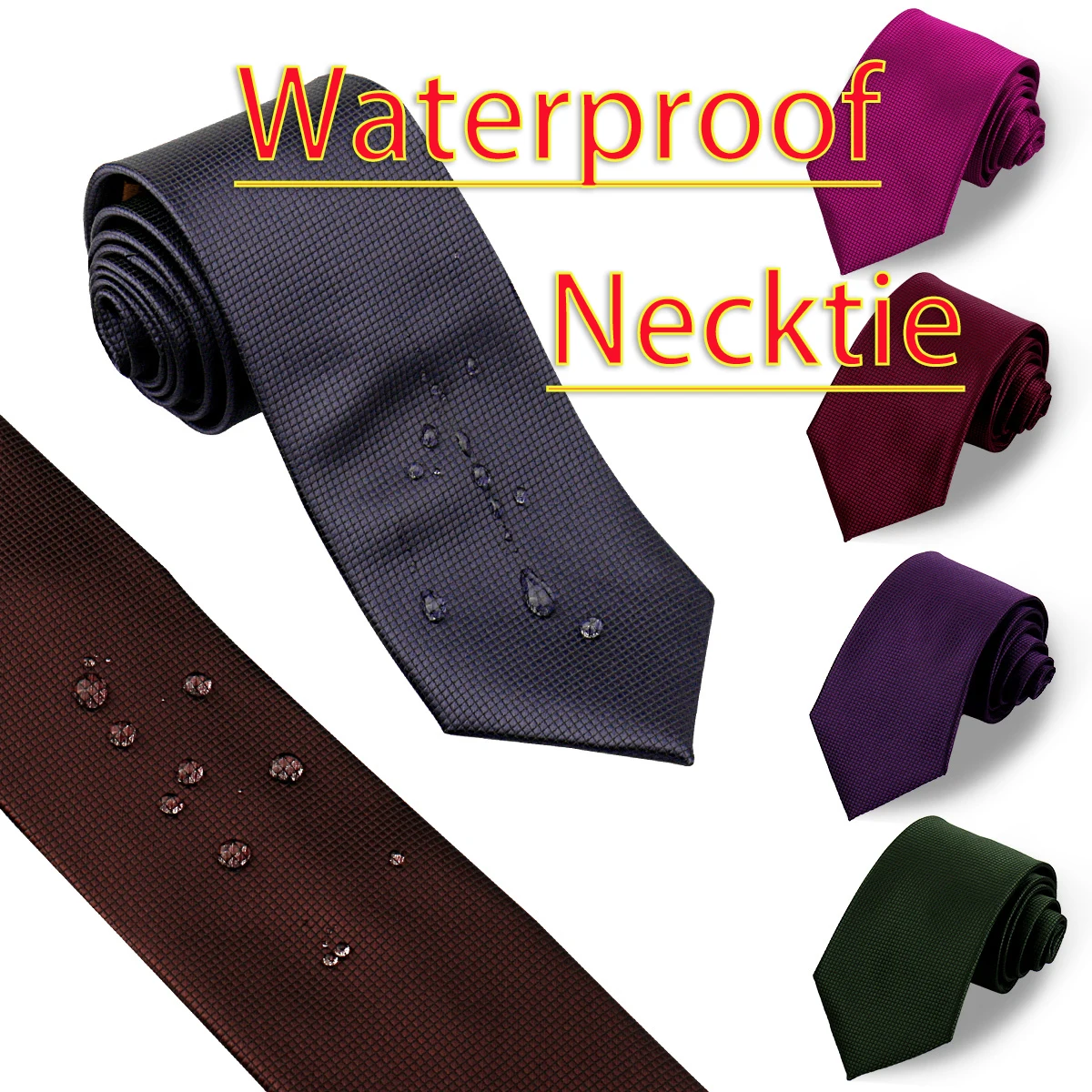 Men's Ties Solid Color Plaid Check 8cm Jacquard Necktie Business Daily Wear Luxury Neck Tie Wedding Accessories Gift Gravatas