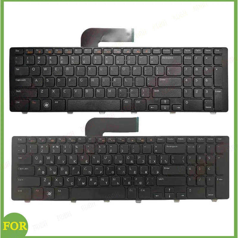 

Русская/американская клавиатура для DELL Inspiron N7110 17R 7110 L702X Vostro 3750 5720 7720