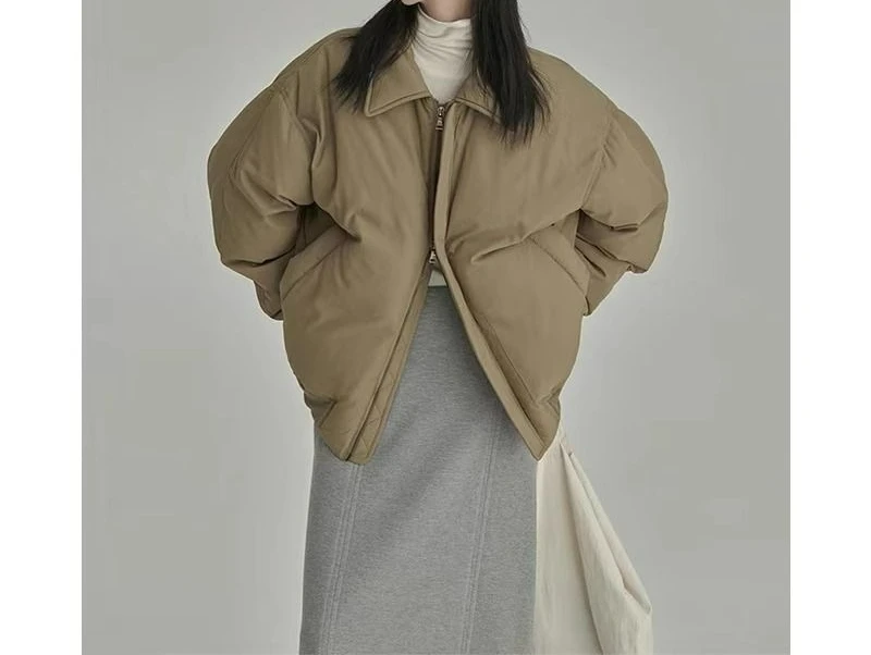 

2025 Cotton Clothes Winter New Retro Jacket Versatile Thickened Lapel Short Thermal Cotton-padded Clothes