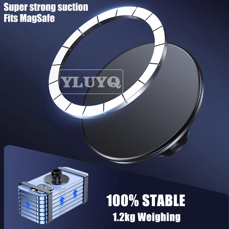 لسيارات BMW X1 X2 F39 F47 F48 F49 2016-2022 حامل هاتف مغناطيسي للسيارة حامل ملاحة الجاذبية 360 °   ملحقات السيارة القابلة للدوران