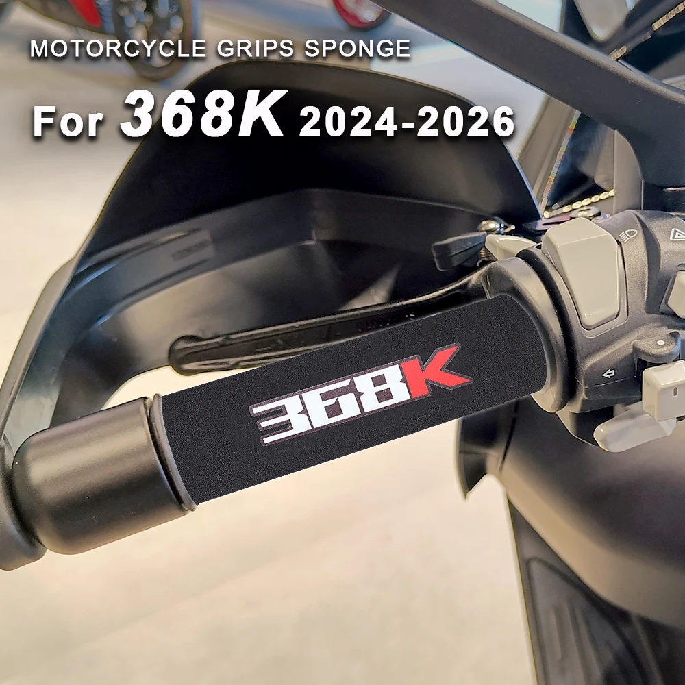 Shockproof Motorcycle Grips Sponge For Zontes 368K ZT368K 368 K 368k 2024 2025 2026 Anti-slip Handlebar Grip Cover Accessories