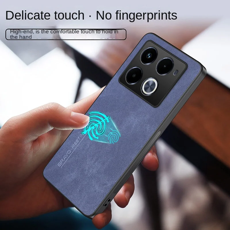 For Infinix Note 40 Pro Case Soft PU Skin Protective Back Cover Case For Infinix Note 40 Pro Plus Note40 Full Cover Phone Shell