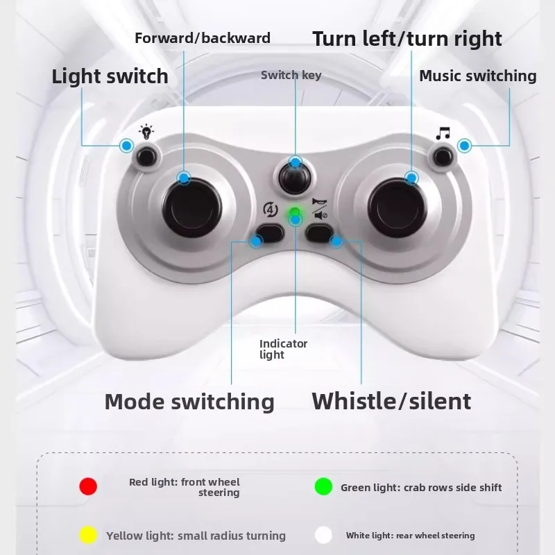 Camión todoterreno con Control remoto, doble águila, nueva energía, simulación de colina, coche de escalada, modelo eléctrico, juguete para niño, regalo para niños