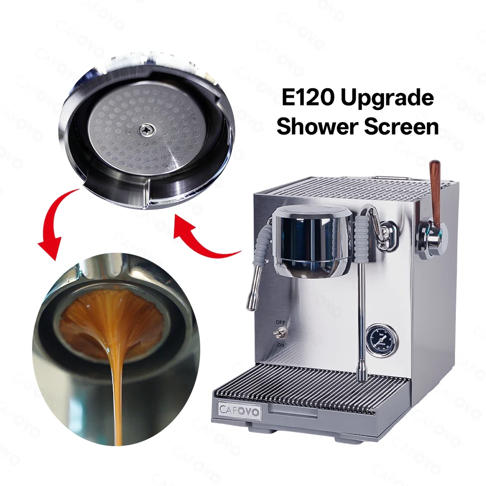 CAFOVO E120-SSN E120 Upgrade Shower Screen E120 Coffee Machine Accessories