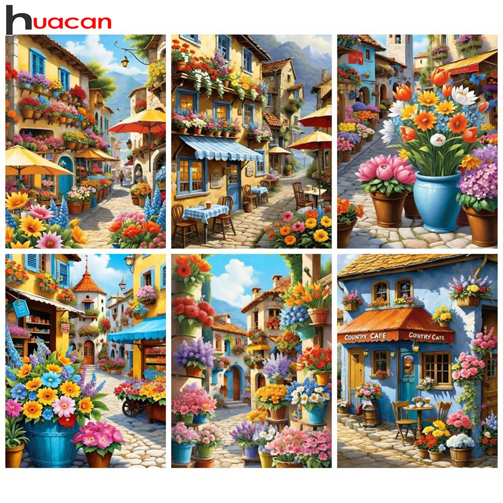 Huacan 5d DIY Diamant Malerei Blumenvase Dekor nach Hause volle quadratische runde Stickerei Mosaik Obst Wand kunst
