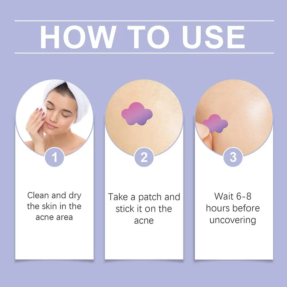 الملونة نجمة القلب بثرة التصحيح حب الشباب غير مرئية حب الشباب إزالة العناية بالبشرة ملصقات المخفي الوجه بقعة أدوات ماكياج الجمال #5