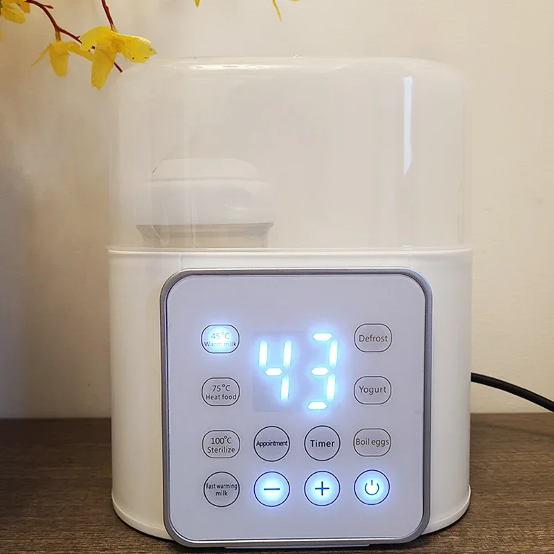 Sterilizzatore scaldalatte scaldalatte con controllo accurato della temperatura scaldabiberon multifunzione accessori per bambini veloci
