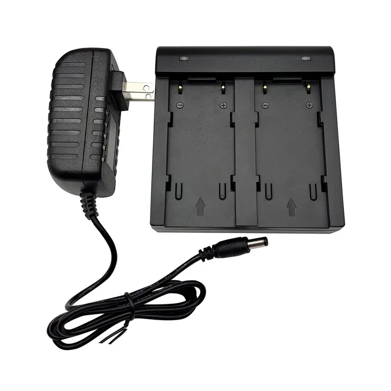 أسود جديد BC-30D شاحن مزدوج ل تريمبل 5700 5800 R8 R7 R6 GNSS GPS 54344 TSC1 جهاز استقبال GPS محطة شحن البطارية