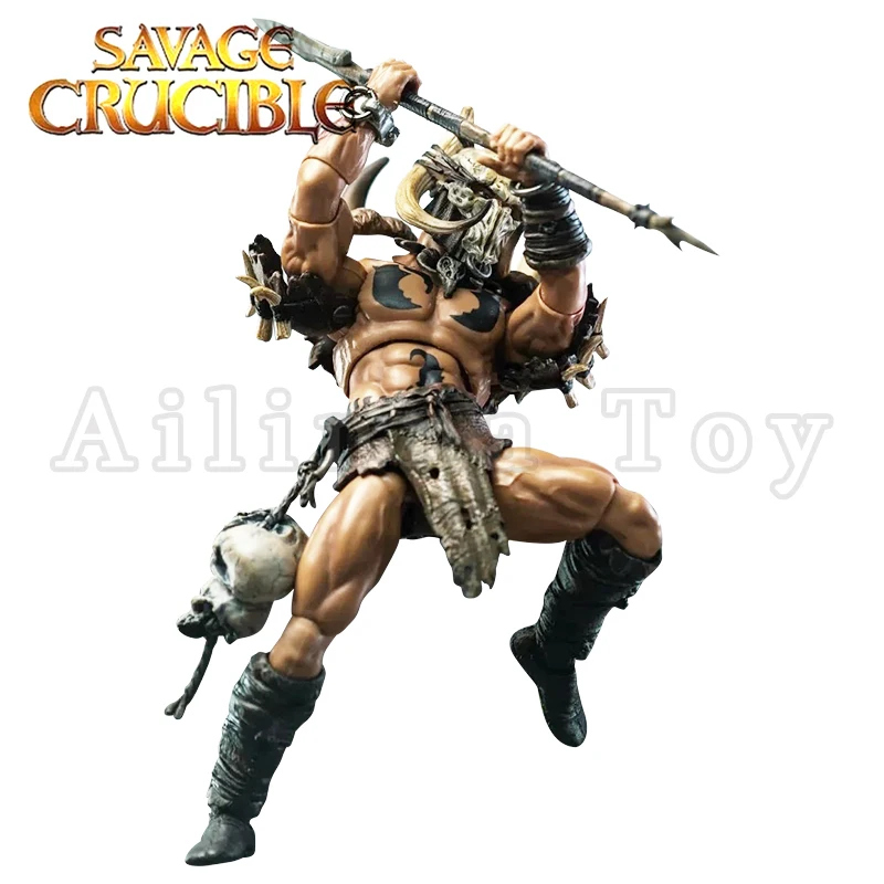 Harbinger Studios 1/12 7 بوصة عمل الشكل وحشية بوتقة Varnoks غير مقيد أنيمي نموذج للهدايا