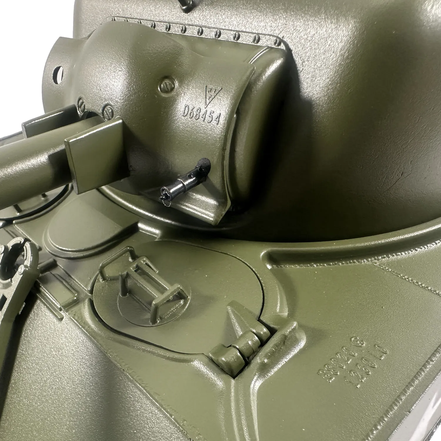 

Mato Metal 1/16 Scale Army Green M4A3 Sherman Infrared Ver KIT RC Tank 1230 Barrel Recoil RC Model TH00674