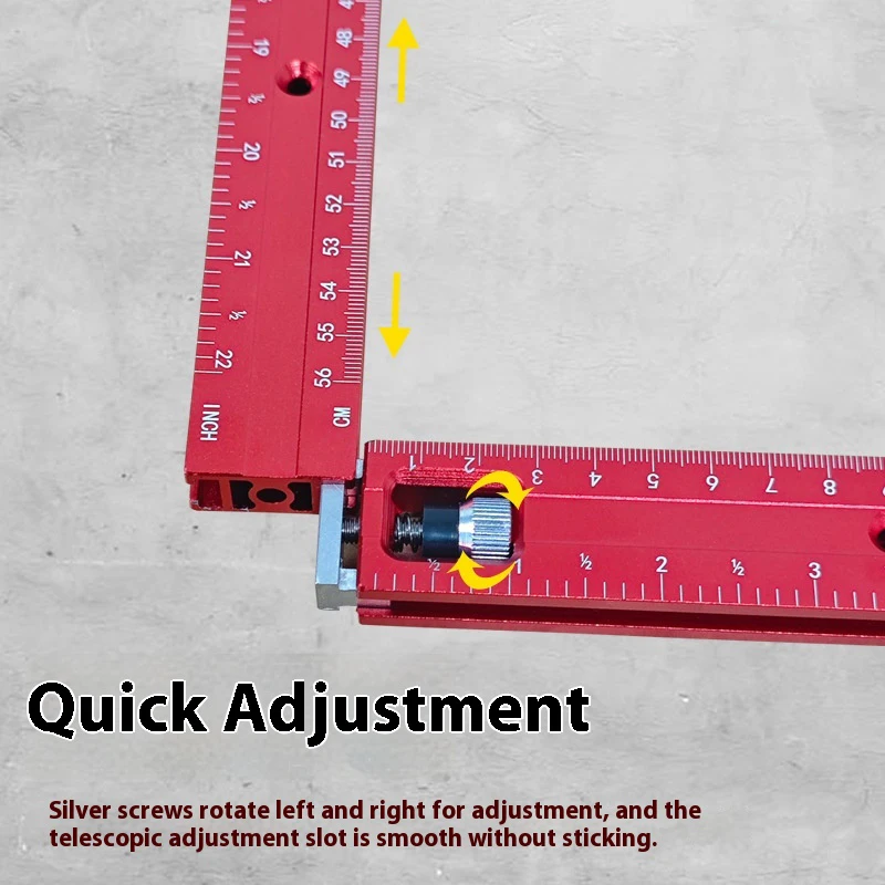 النجارة راوتر الرقص توجيه أدلة قابل للتعديل مربع راوتر قالب التشذيب آلة طحن الأخدود النقش دليل السكك الحديدية #4