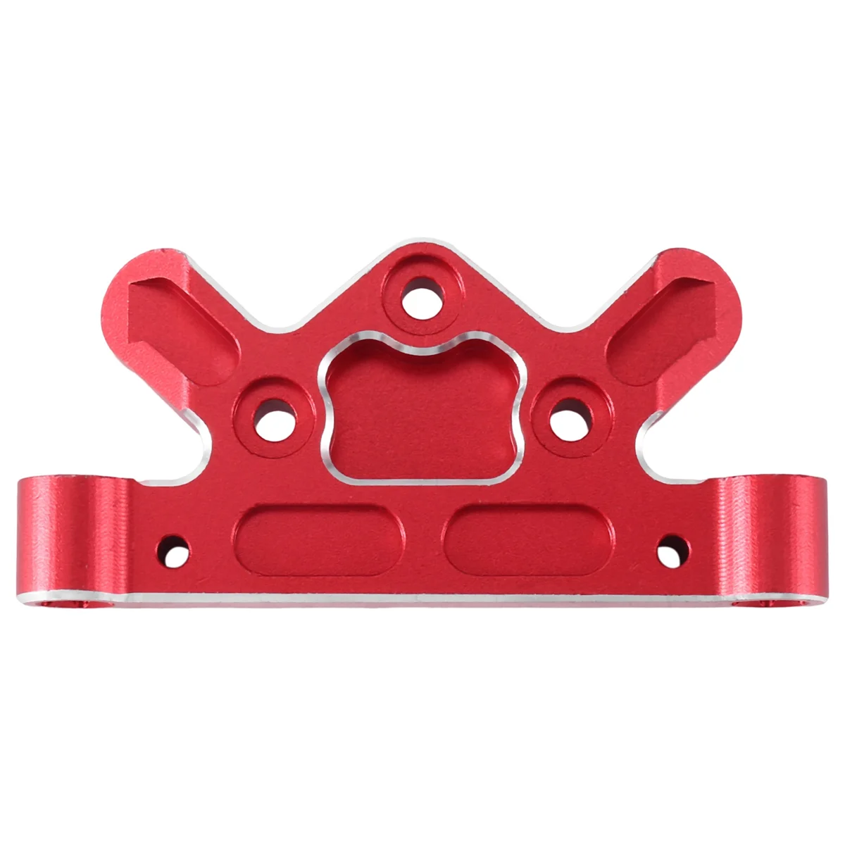 Metal Front Steering Top Cover Plate for 1/5 Arrma KRATON 8S BLX Outcast 8S BLX KRATON EXB Roller Upgrade Parts,Red