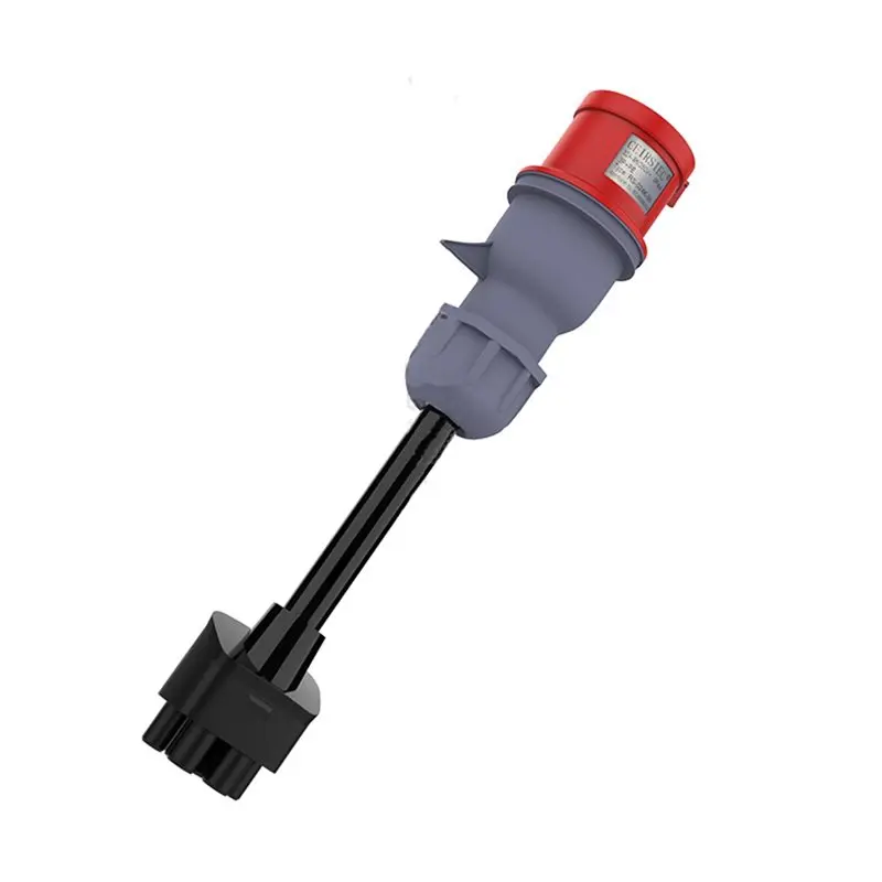 

A82M-For Tesla Model S 3 X Y For 32A EV Charging Extension Cable 5-Core 30Cm 5Pin CEE Adapter Head Power Adapter Connector