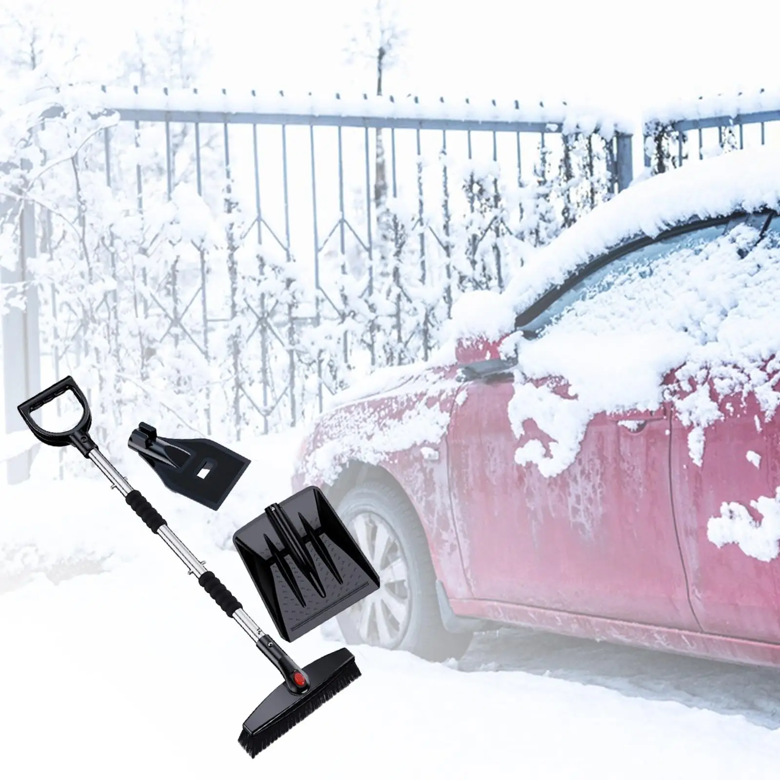 Professional Winter Snow Removal 360° Rotatable Head for Car Truck Auto