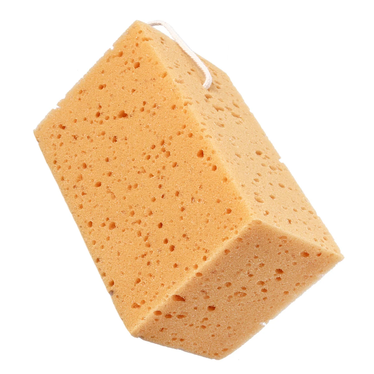 إسفنجة غسيل السيارات أصفر ناعم ماص سهل التنظيف قوي لامتصاص الماء خالية من الخدش إسفنجة تنظيف السيارات سريعة الجفاف