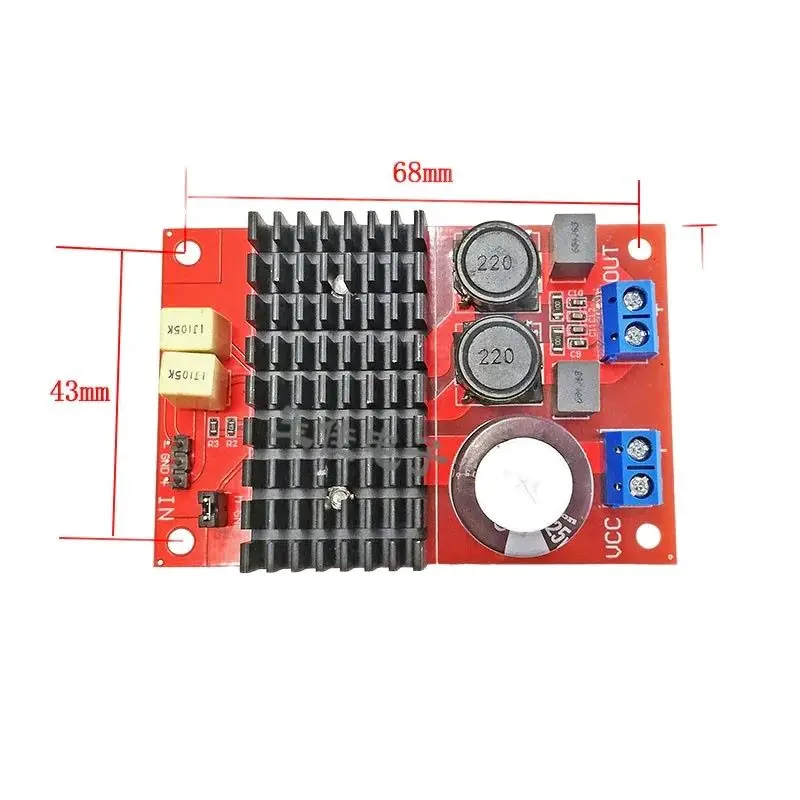 デジタルアンプボード,TPE3116,Btl出力,100w,dc 12v-24v,hifiレベル2.0