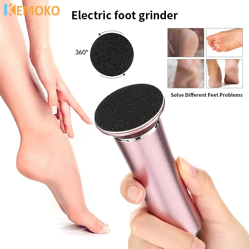 

Foot Care Pedicure Tools Electric Foot Callu Remover File Leg Heels Remove Dead Skin Feet Care Machine Set Replacement Sandpaper