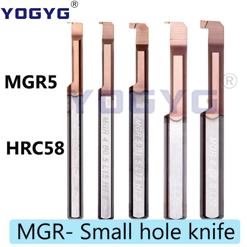 

MGR5B1.0L15small hole Grooving Knife Carbide Grooving Tool Boring Bar Tungsten Steel MGR Micro Boring Tool Grooving Arbor Cutter