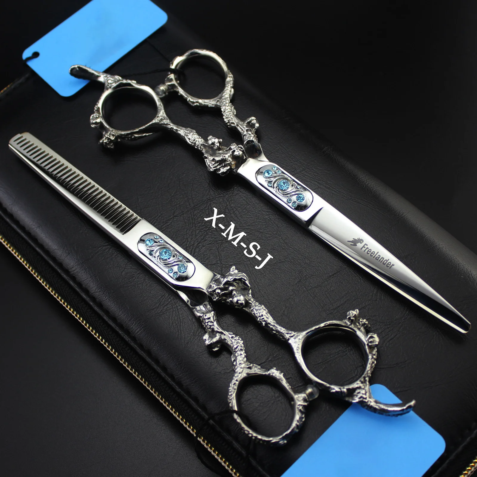 

Sharp Blade Barber Hair Scissors 6 Inch Professional Hairdressing Scissors With Japan Sink Screw Hair Cutting Thinning Scissors