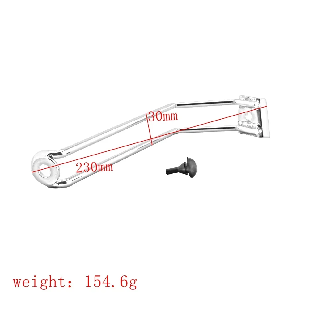 For Harley Electra Glide Standard Ultra Classic FLHTC FLHT FLHTK Motorcycle Side Support Kickstand Foot Pedal Stand Extension - Image 6