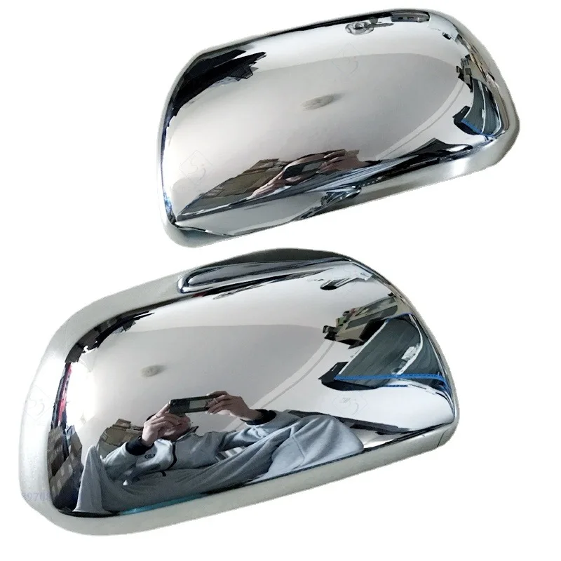 2PCS ABS Chrome Rearview Side Door Mirrors Cover Trim Car styling FIT FOR TOYOTA HIGHLANDER 2009-2013