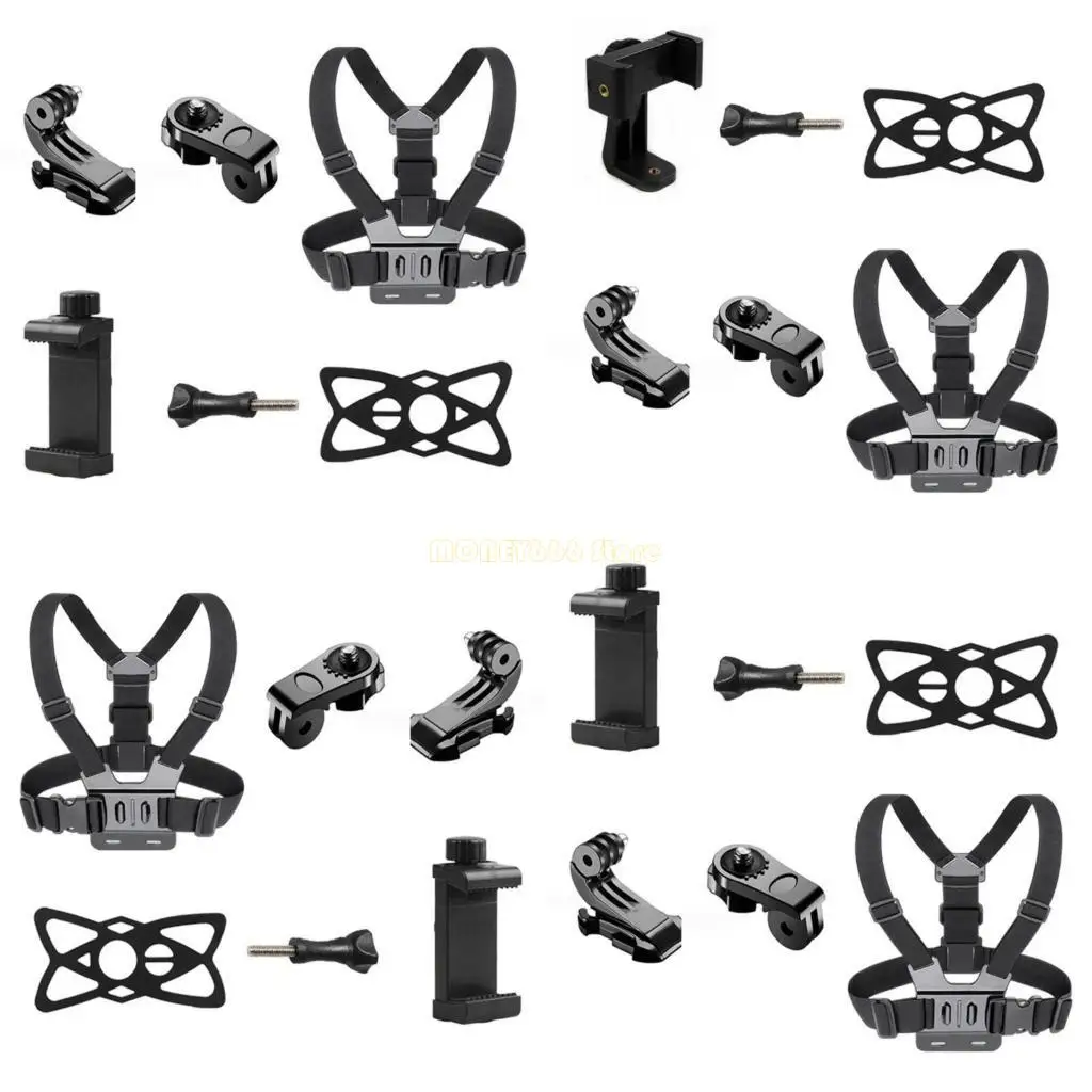 

F62C Versatility Camera Chest Mount Harness Accessory For Sports And Travel