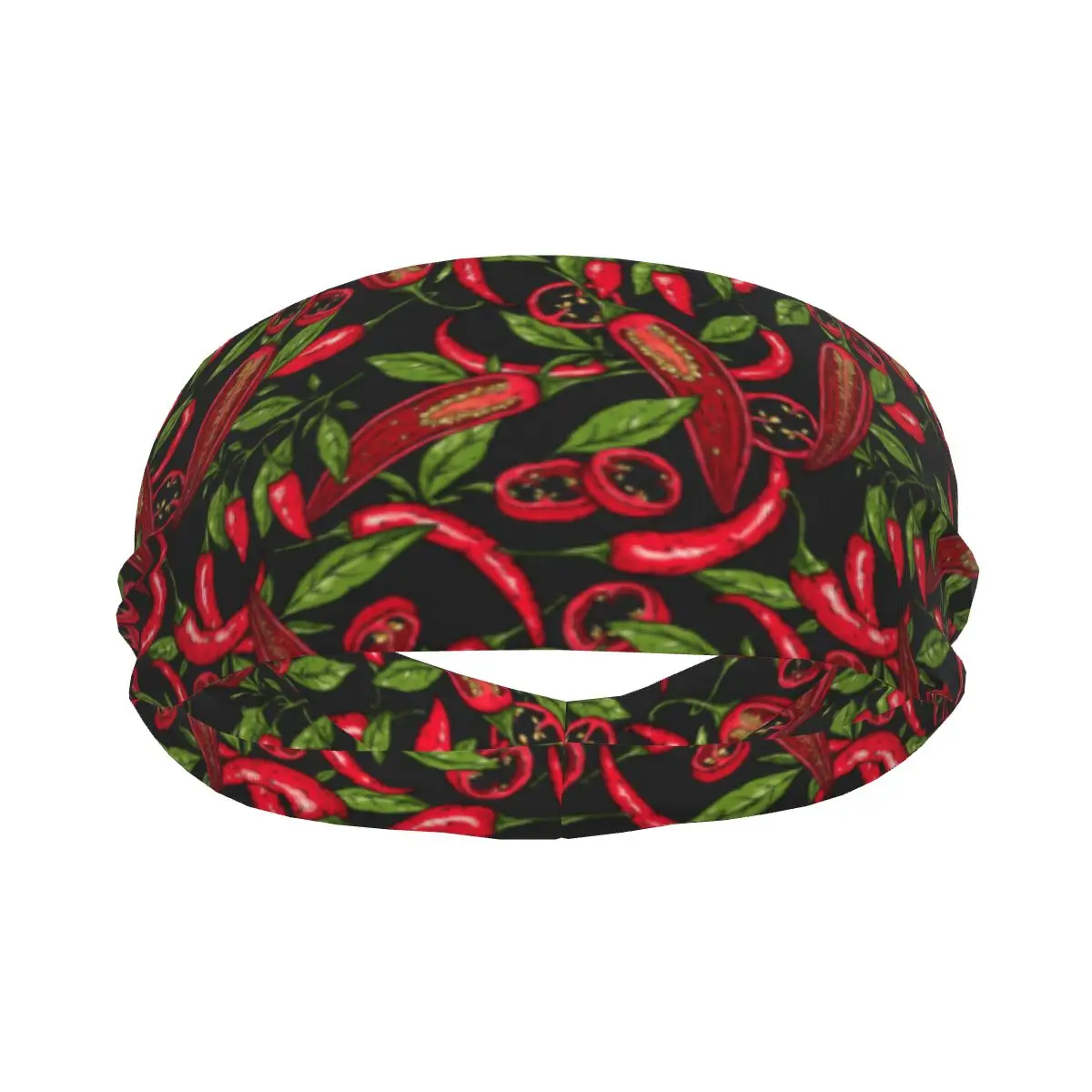 Mexican Hot Pepper Chili Elastic Hair Band Yoga Headband Makeup Hair Hoop Headwrap