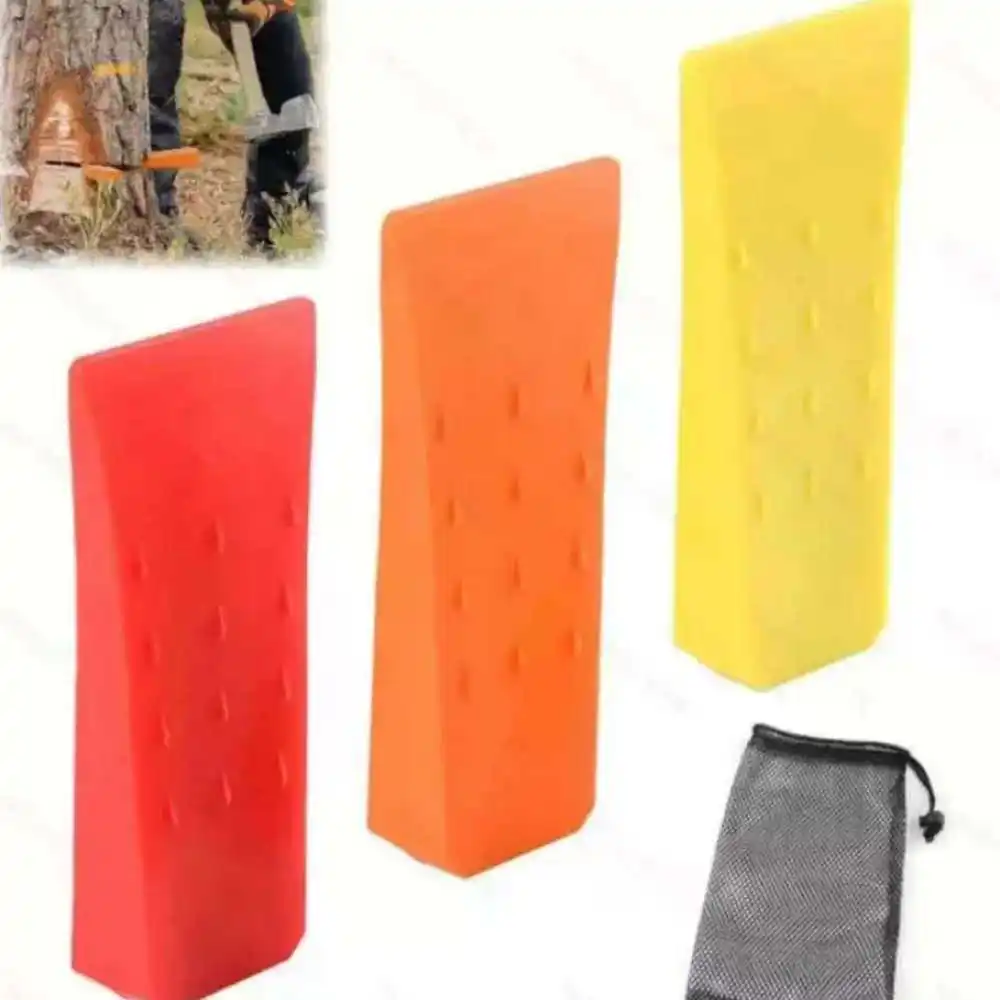 Tree Felling Wedges 6 8 10 Inch Chainsaw Plastic Tools Directional Sawing Guide Woodcutting Accessory Equipment Forestry Gear