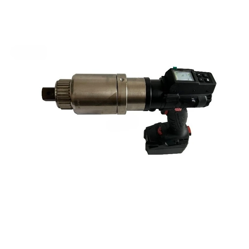 Industrial 18V 4000N.m High-Speed Brushless Motor Lithium-Ion Battery Powered Cordless Torque Wrench with Digital Display