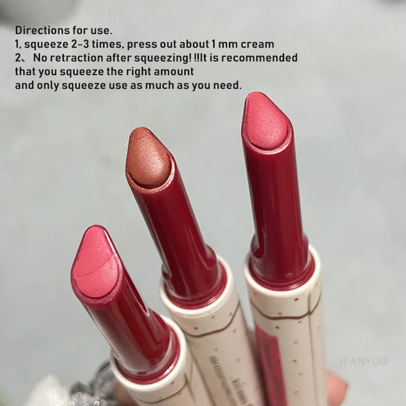 8 Colors Matte Lipstick Waterproof Velvet Nude Lipstick Pencil Sexy Red Lip Liner Pen Makeup Lasting Lip Tint Pigments Cosmetics