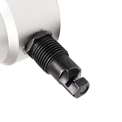 1pc Metal Cutting Double Head Sheet Nibbler Saw Cutter Tool Drill Attachment Free Cutting Tool Sheet Metal Repair Accessory