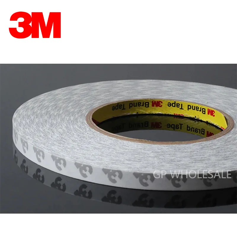 

1x 8mm width X 50M Length 3M 9080 Double Sided Adhesive Tape Sticker Rework for LED Ipod Screen Sticky Acrylic Acid