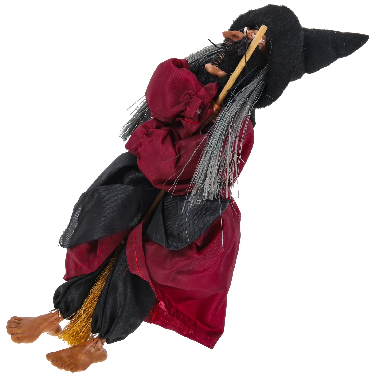 

Halloween Hanging Witch Horror Sound Glowing Eyes Scream Spooky Decor Haunted House Essentials Halloween Props